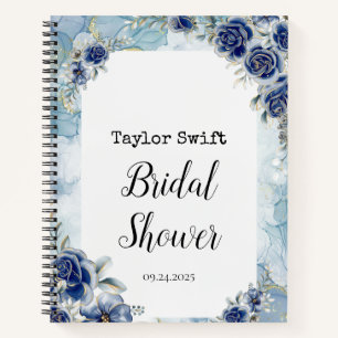 Cuaderno Seguidor de Regalos de Despedida de Soltera Floral