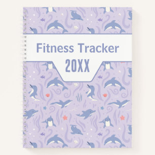 Cuaderno Seguimiento de entrenamiento de natación con delfí
