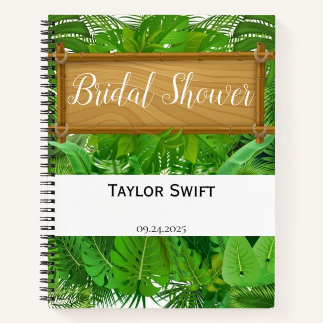 Cuaderno Seguimiento de Regalos de Despedida de Soltera de  (Anverso)