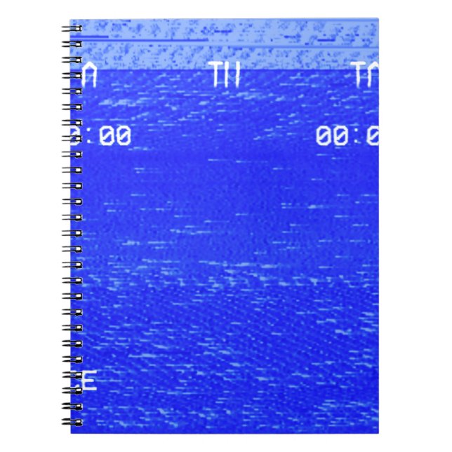 Cuaderno Seguimiento del magnetófono doble de VHS mún (Frente)