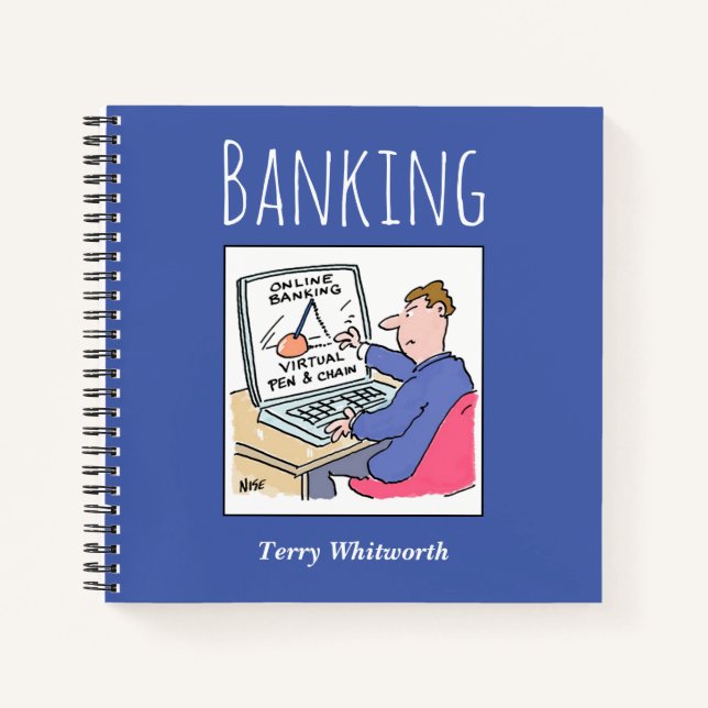 Cuaderno Seguimiento del registro bancario con el nombre de (Anverso)