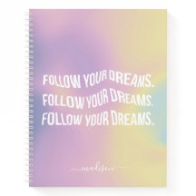 Seguir los motivos de degradado colorido de tus su