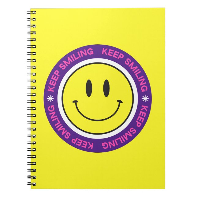 Cuaderno Seguir sonriendo (Frente)