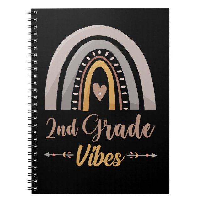 Cuaderno Segundo grado de Vibes de segundo grado de vuelta  (Frente)