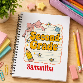 Cuaderno Segundo Grado – Suministros Lindos para el Regreso