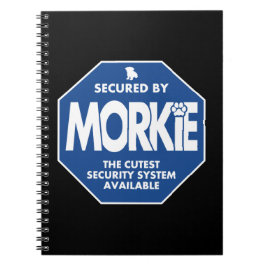 Cuaderno Seguridad-Morkie-Azul