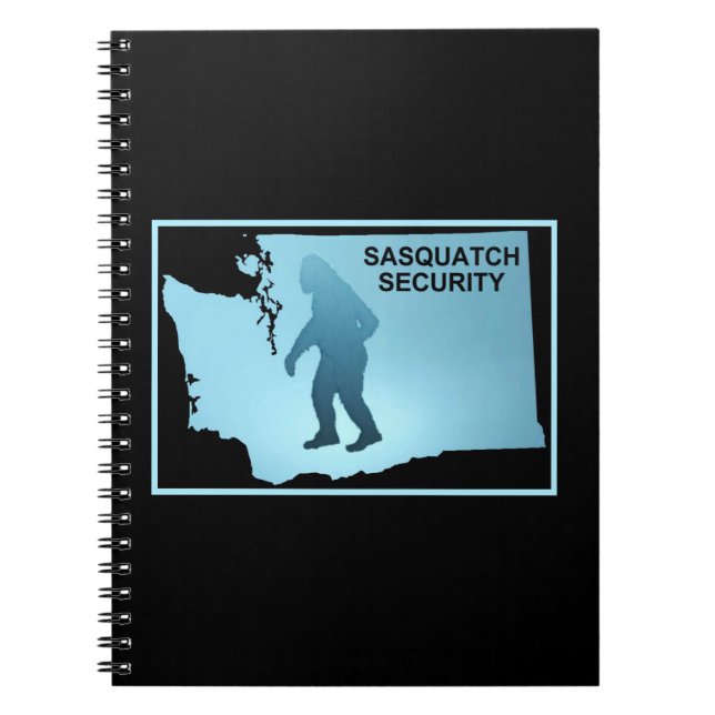 Cuaderno Seguridad Sasquatch - Washington (Frente)