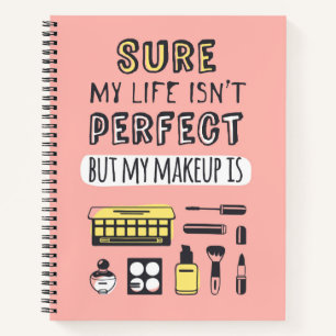 Cuaderno Seguro que el maquillaje no es perfecto