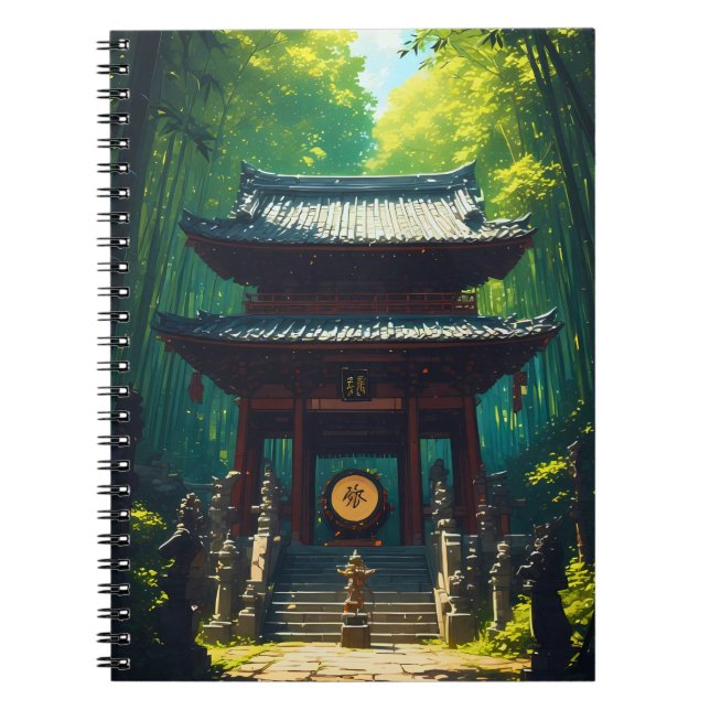 Cuaderno "Seijaku no Mon" – Puerta de la Tranquilidad (Frente)