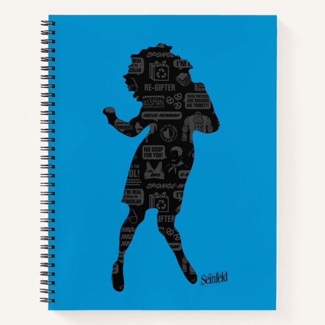 Cuaderno Seinfeld | Elaine Dance Silhouette (Anverso)