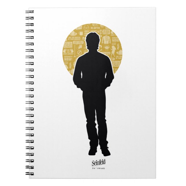 Cuaderno Seinfeld | Jerry Seinfeld Silhouette (Frente)