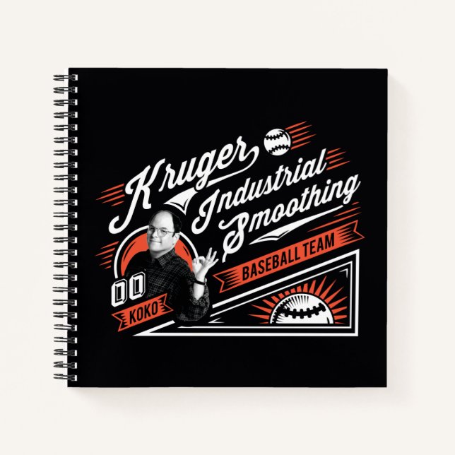 Cuaderno Seinfeld | Kruger Industrial Baseball (Anverso)