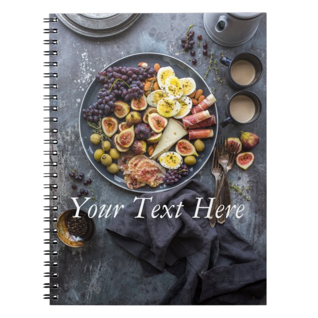 Cuaderno Selección de comida italiana (Frente)