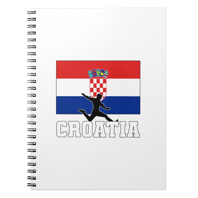 Cuaderno Selección De Fútbol De Croacia (Frente)