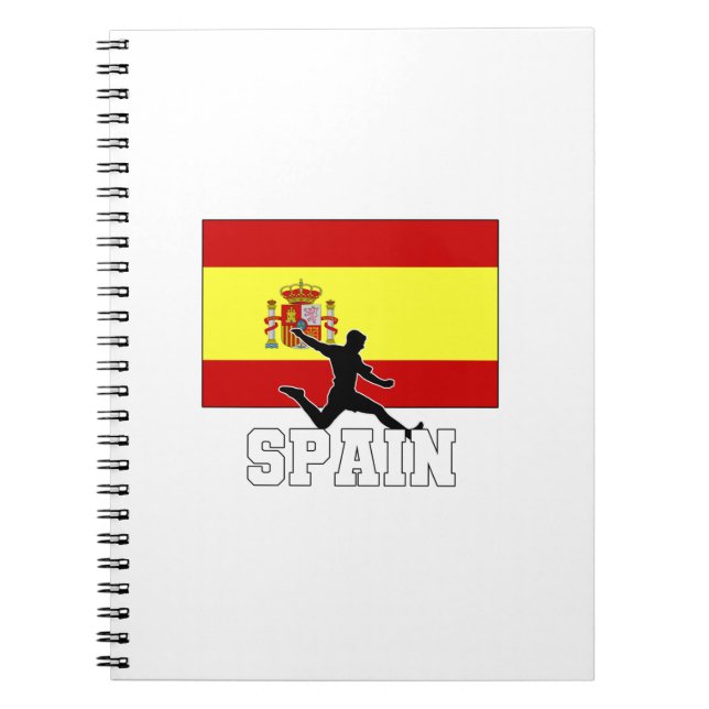 Cuaderno Selección De Fútbol De España (Frente)