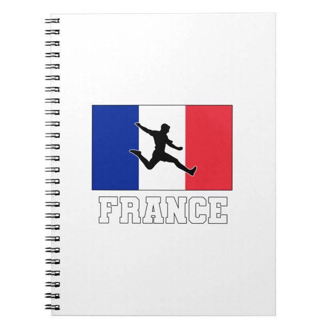 Cuaderno Selección De Fútbol De Francia (Frente)