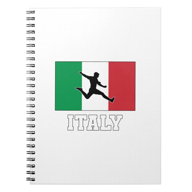 Cuaderno Selección De Fútbol De Italia (Frente)