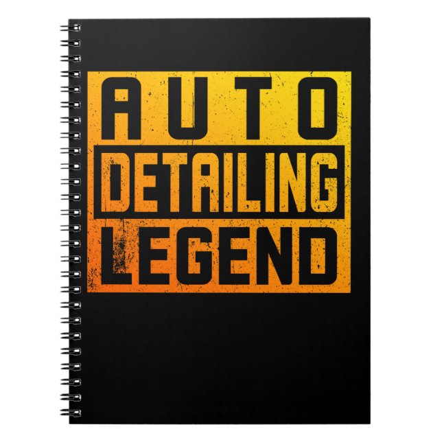 Cuaderno Selector de coches y Leyenda de desactivación auto (Frente)