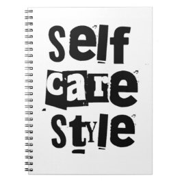 Cuaderno self care style