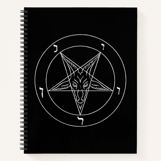 Cuaderno Sello de Baphomet (Anverso)