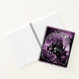 Cuaderno Sello de castillo nocturno