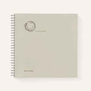 Cuaderno Sello de cera de Dark Academia – Biblioteca vintag