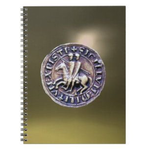 Cuaderno SELLO DE LA PLANTILLA DE LOS CABALLOS gris