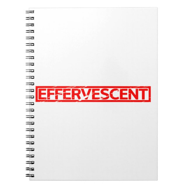 Cuaderno Sello efervescente (Frente)