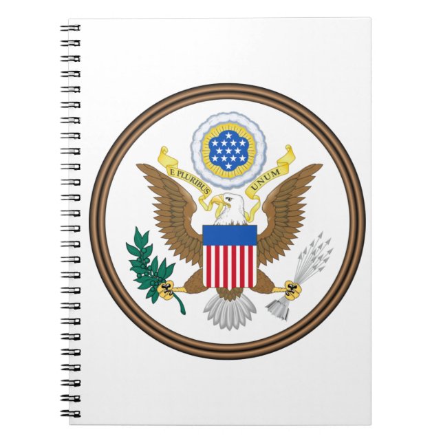 Cuaderno sello grande de Estados Unidos (Frente)