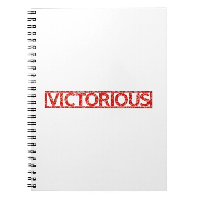 Cuaderno Sello victorioso (Frente)