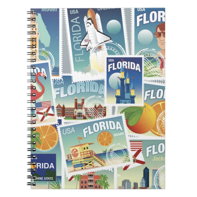 Cuaderno Sellos de la Florida (Frente)