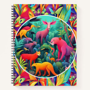 Cuaderno Selva animal