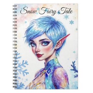 Cuaderno Selva de nieve de príncipes de hielo mágicos de ca