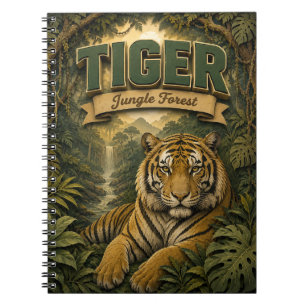 Cuaderno Selva de Tigre POPCUT