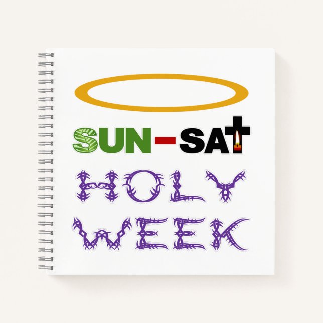 Cuaderno Semana Santa (Domingo de Ramos a Jueves Santo) (Anverso)