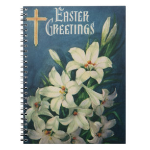 Cuaderno Semana Santa Lilies Flores, Vieja Pascua Religiosa