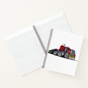 Cuaderno semi-camión personalizado