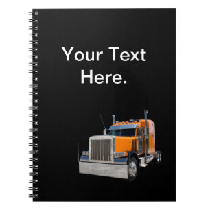 Cuaderno Semi Truck Spiral Notebook