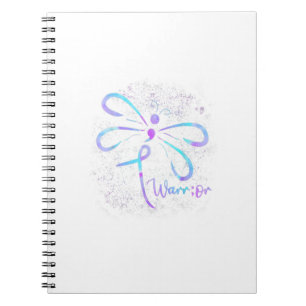 Cuaderno Semicolón de libélula para la prevención del suici