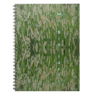 Cuaderno Semillas de gramíneas verdes altas