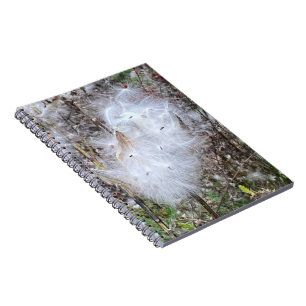 Cuaderno Semillas de hierba de leche y espiral de seda