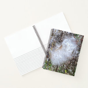 Cuaderno Semillas de leche y Personalizado de seda