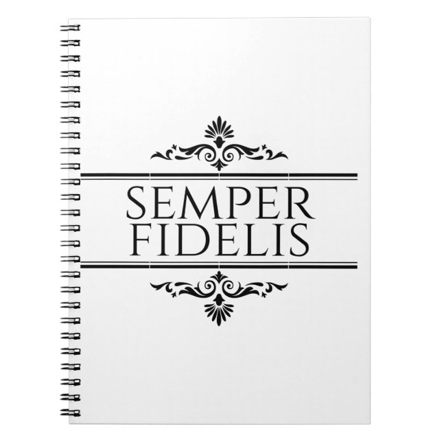 Cuaderno Semper Fidelis (Frente)
