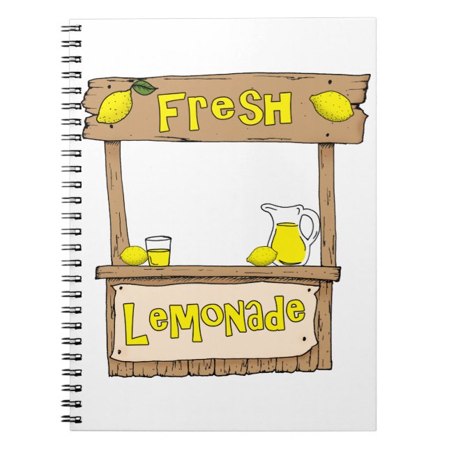 Cuaderno señal de limonada (Frente)