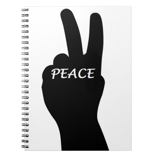 CUADERNO SEÑAL DE PAZ (Frente)