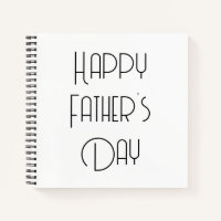Sencilla Caligrafía de Feliz Día del Padre