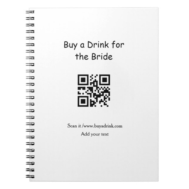Cuaderno Sencilla minimalista despedida de soltera compra u (Frente)