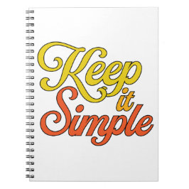 Cuaderno Sencillo (Amarillo)