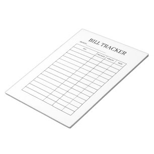 Cuaderno Sencillo de Seguimiento de Pagos de Factu