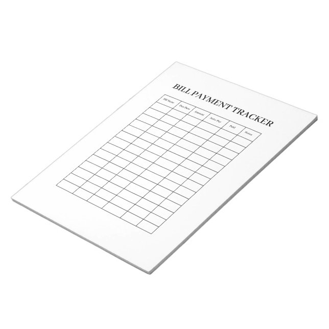Cuaderno Sencillo de Seguimiento de Pagos de Factu (Lado Derecho)